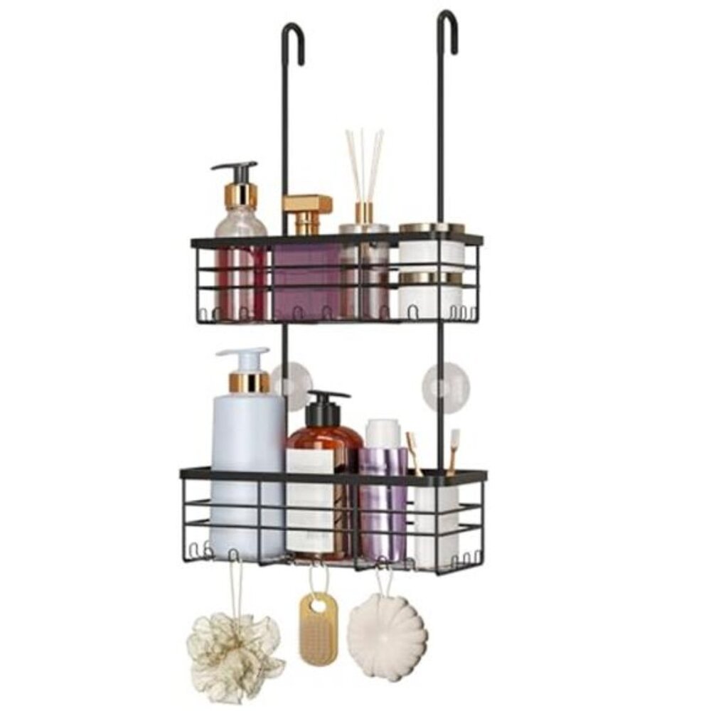 Hanging Shower Caddy Organizer Stainless Steel Shower Shelf Bathroom Storage